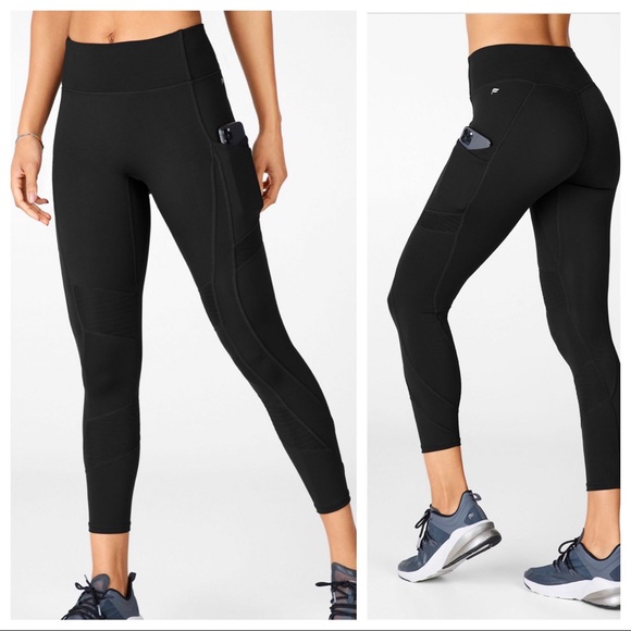 Fabletics Pants - Fabletics Motion 365 Anywhere High-Waisted Moto 7/8 Leggings